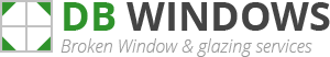 Bunhill Fields Broken Window Logo